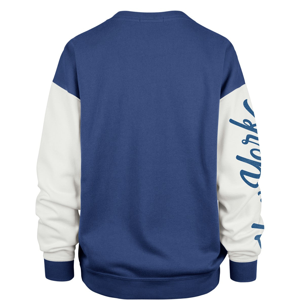 New York Knicks '47 Women's Rise Andie Oversized Pullover Sweatshirt - Blue for sale