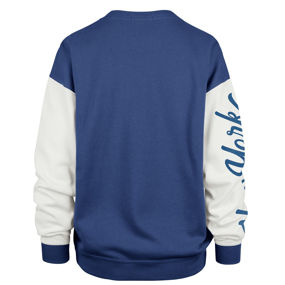 New York Knicks '47 Women's Rise Andie Oversized Pullover Sweatshirt - Blue for sale