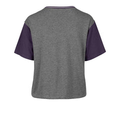 Los Angeles Lakers '47 Women's Rise Clubhouse Ziggy Color Block T-Shirt - Gray shop