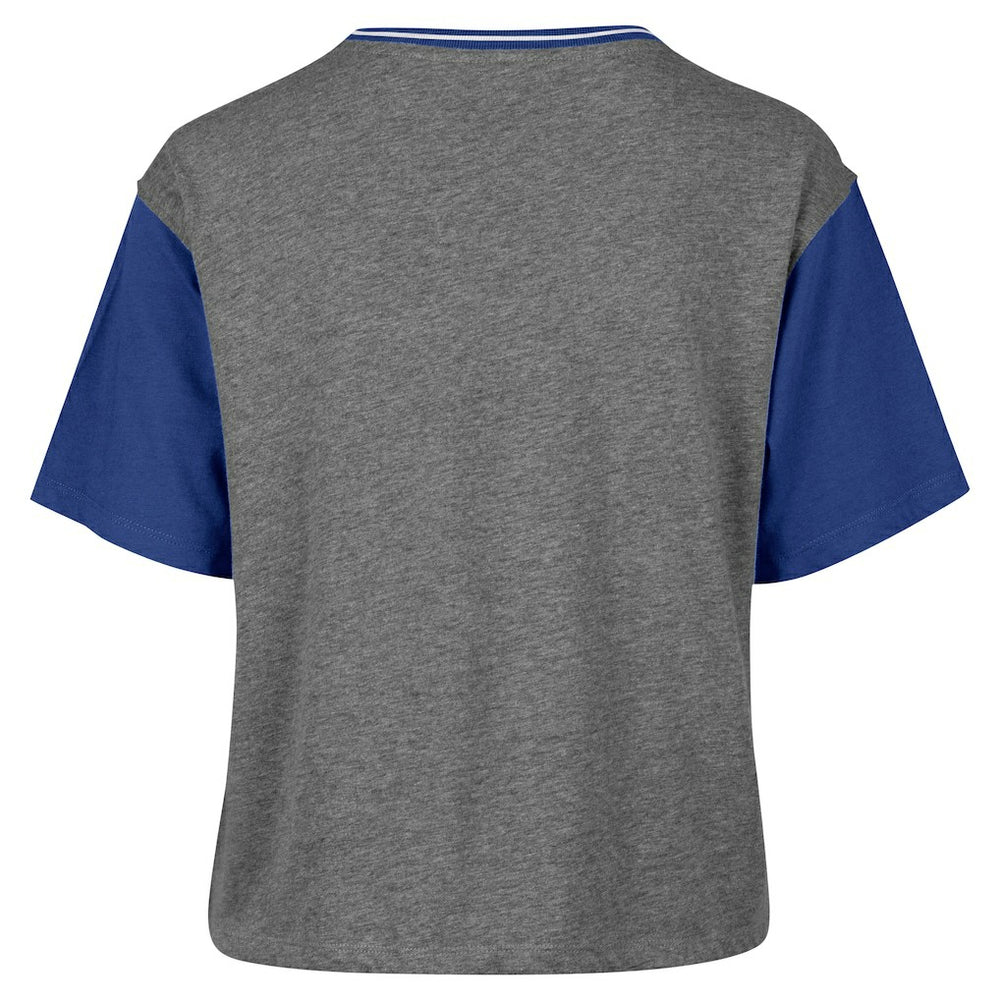 Philadelphia 76ers '47 Women's Rise Clubhouse Ziggy Color Block T-Shirt - Gray for sale