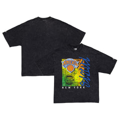 New York Knicks Sport Classics Enzyme Washed T-Shirt - Black for sale