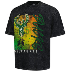 Milwaukee Bucks Sport Classics Enzyme Washed T-Shirt - Black online