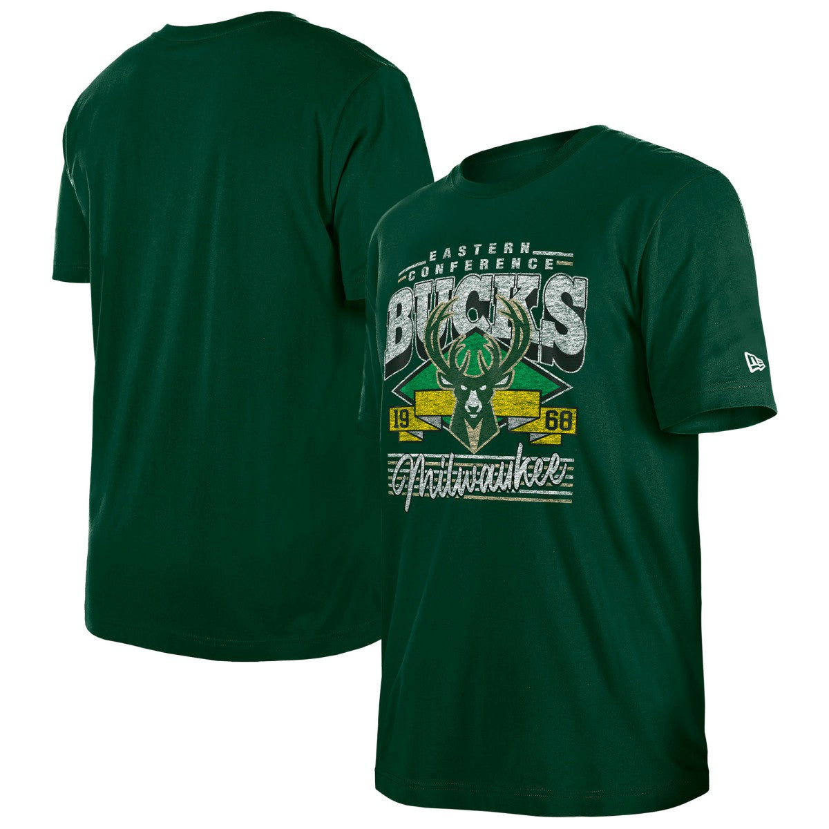 Milwaukee Bucks Sport Classics T-Shirt - Hunter Green sale