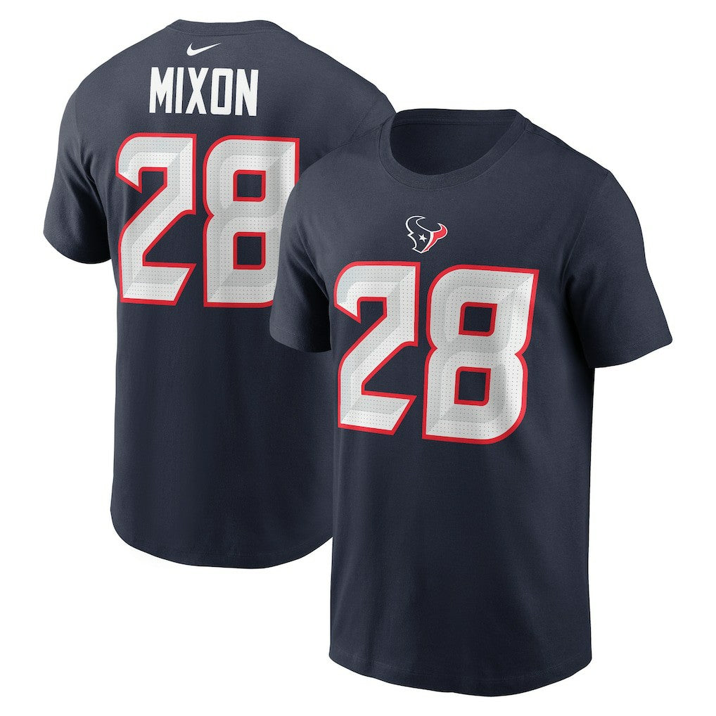 Joe Mixon Houston Texans Player Name & Number T-Shirt - Navy sale