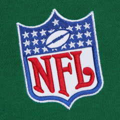 New York Jets Vintage Logo Head Coach Fleece Pullover Hoodie - Kelly Green sale