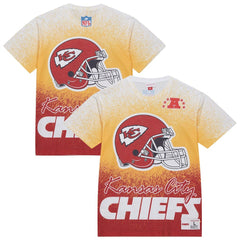Kansas City Chiefs Team Burst Vintage Logo T-Shirt - White sale