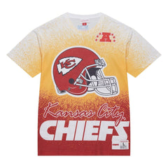 Kansas City Chiefs Team Burst Vintage Logo T-Shirt - White sale