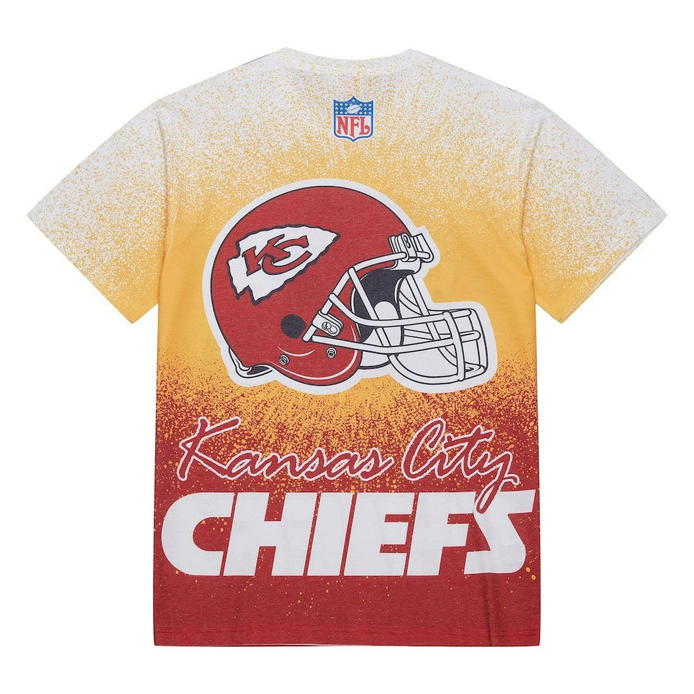 Kansas City Chiefs Team Burst Vintage Logo T-Shirt - White sale