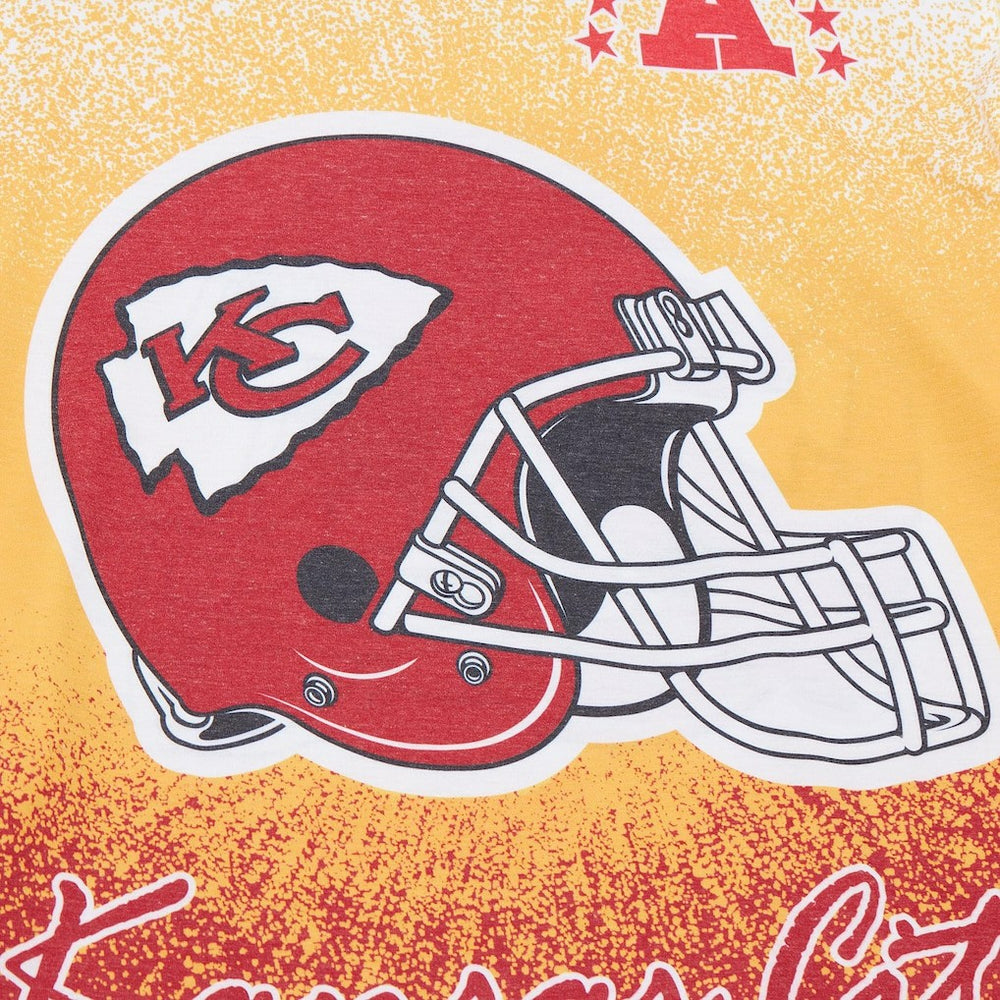 Kansas City Chiefs Team Burst Vintage Logo T-Shirt - White sale