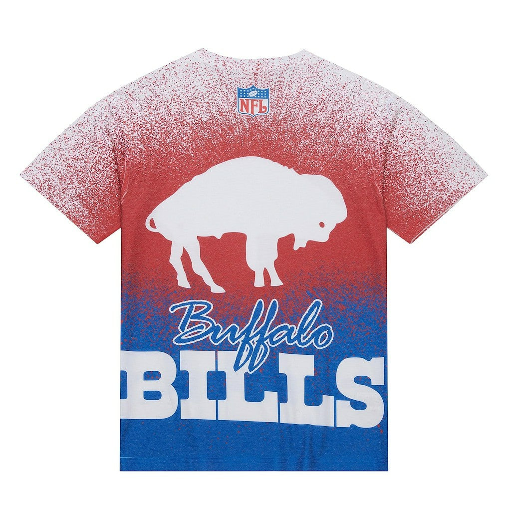 Buffalo Bills Team Burst Vintage Logo T-Shirt - White cheap