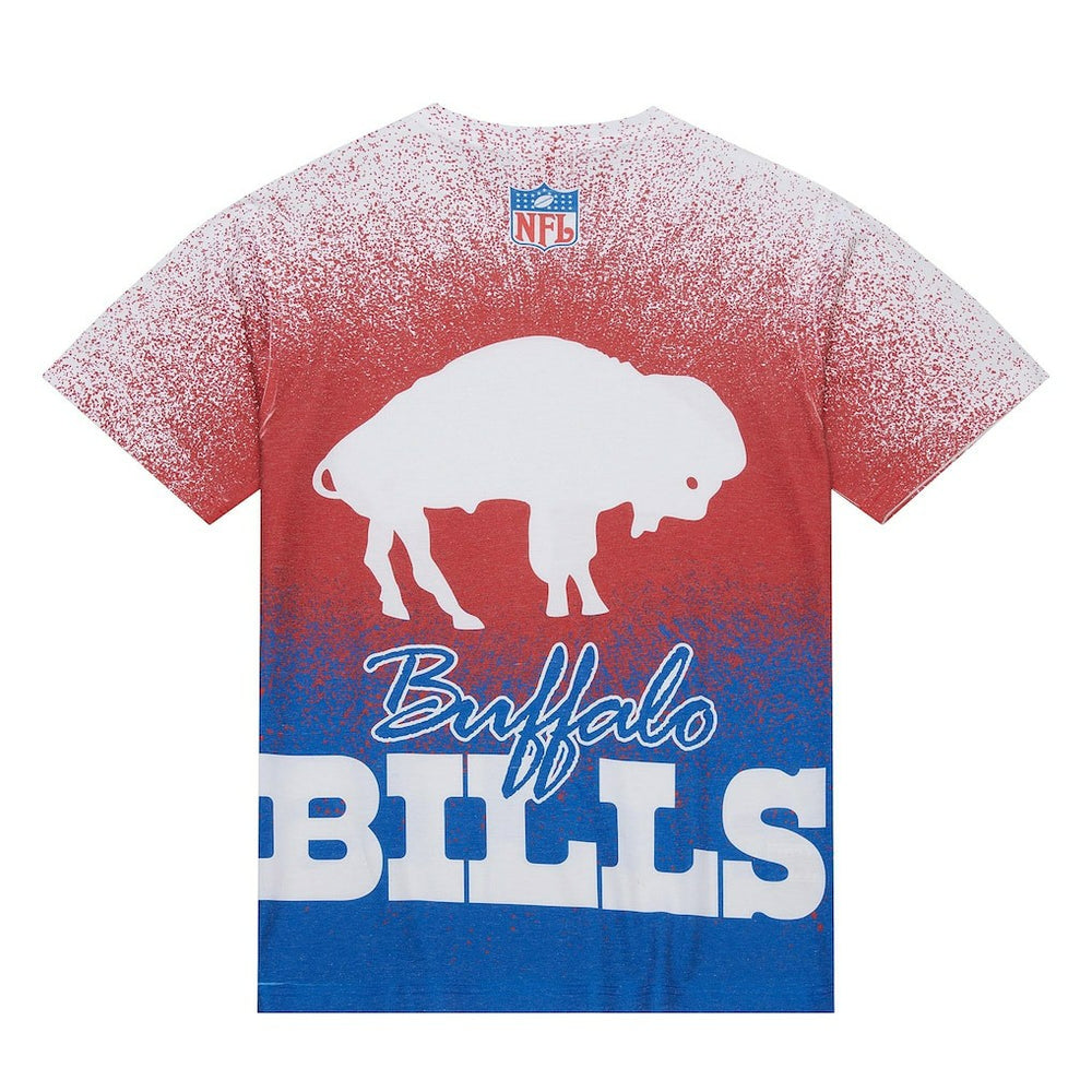Buffalo Bills Team Burst Vintage Logo T-Shirt - White cheap