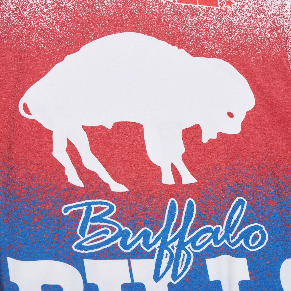 Buffalo Bills Team Burst Vintage Logo T-Shirt - White cheap