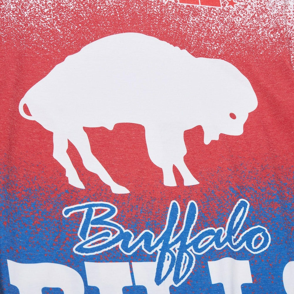 Buffalo Bills Team Burst Vintage Logo T-Shirt - White cheap