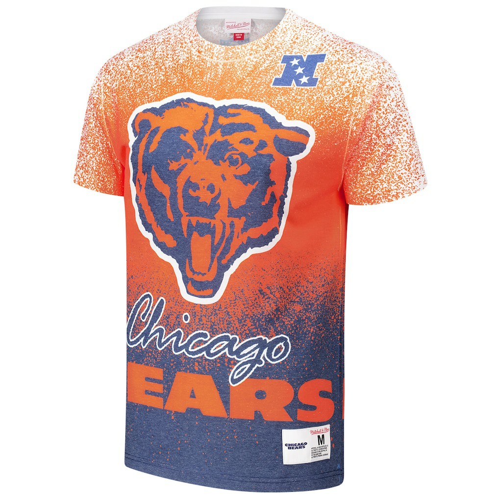 Chicago Bears Team Burst Vintage Logo T-Shirt - White sale
