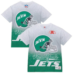 New York Jets Team Burst Vintage Logo T-Shirt - White sale