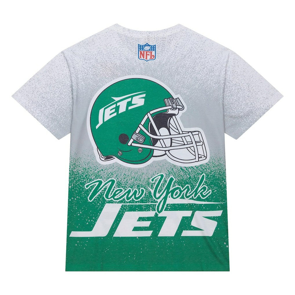 New York Jets Team Burst Vintage Logo T-Shirt - White sale