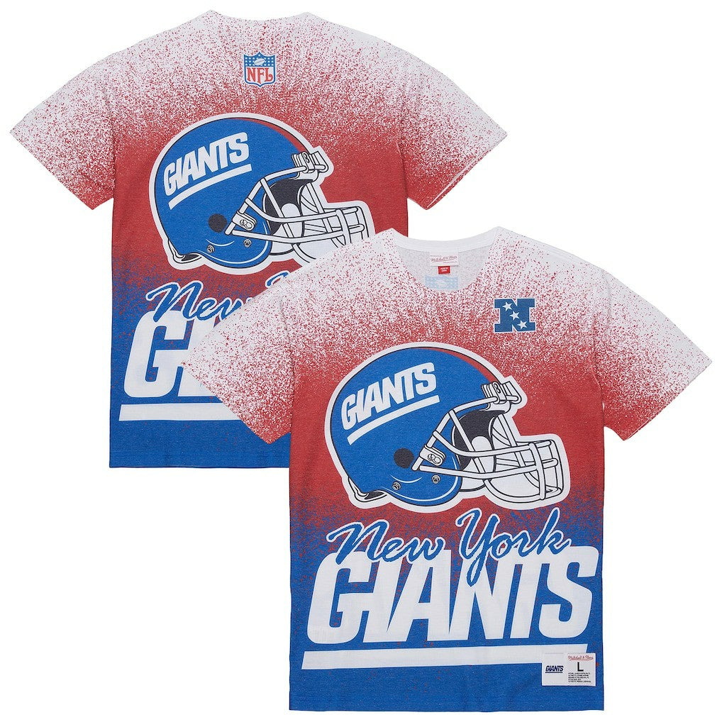 New York Giants Team Burst Vintage Logo T-Shirt - White on sale