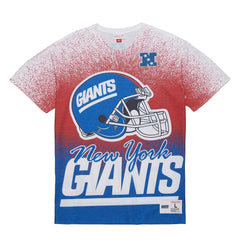 New York Giants Team Burst Vintage Logo T-Shirt - White on sale