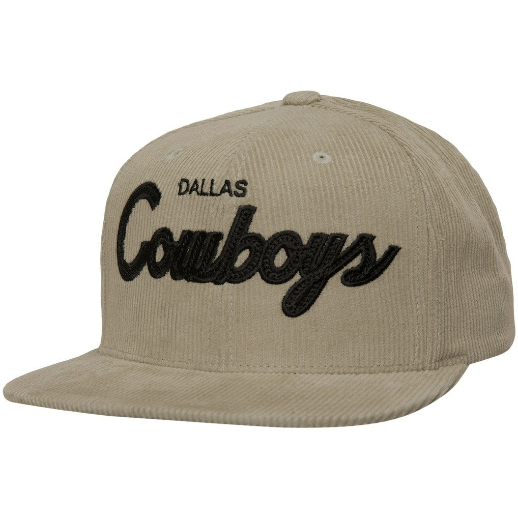 Dallas Cowboys Cord Snapback Hat - Tan outlet