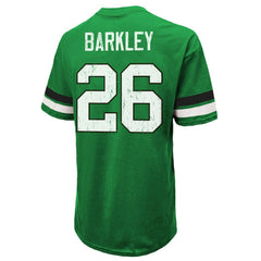 Saquon Barkley Philadelphia Eagles Majestic Threads Name & Number Oversized T-Shirt - Kelly Green discount