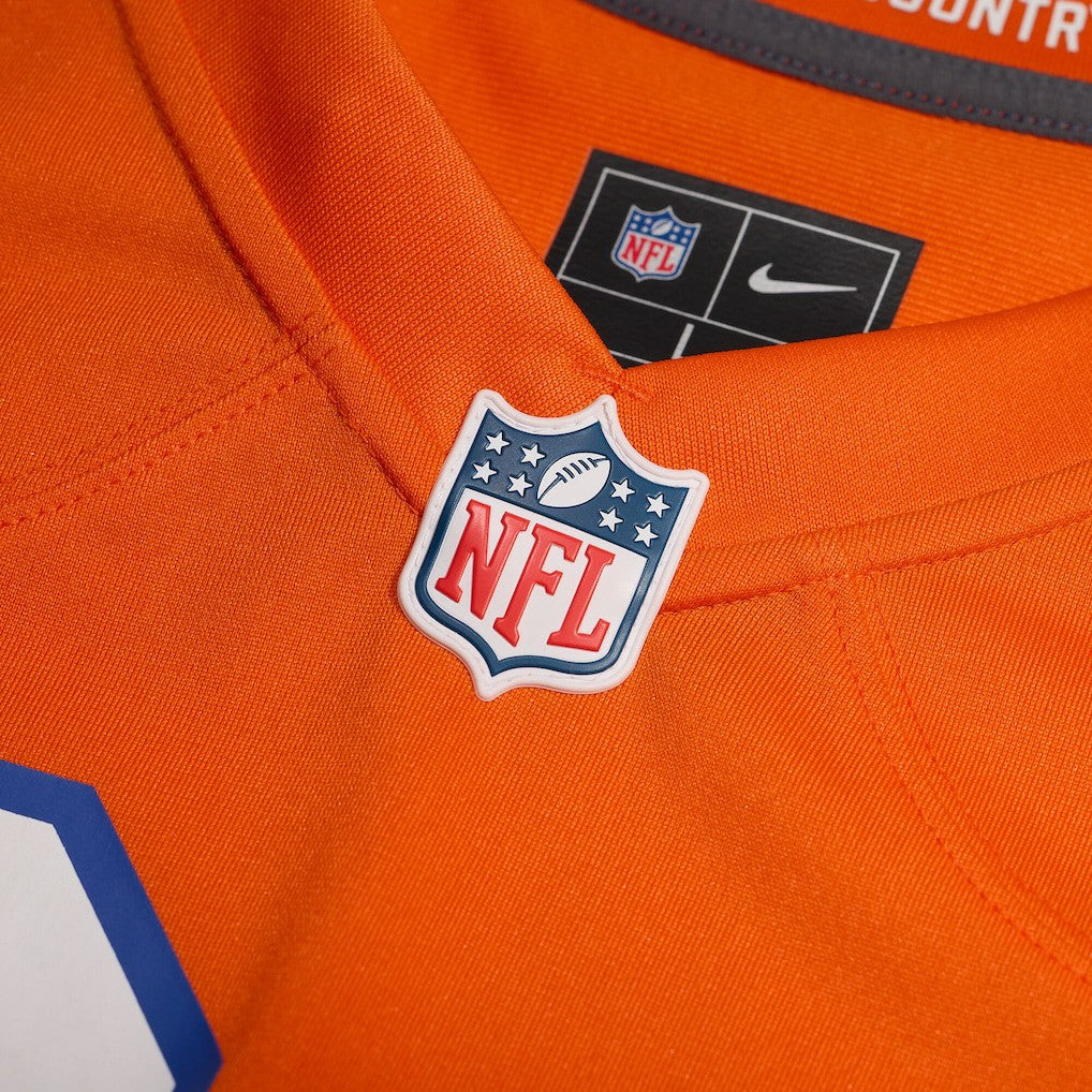 Denver Broncos Youth 2nd Alternate Custom Replica Jersey - Orange outlet