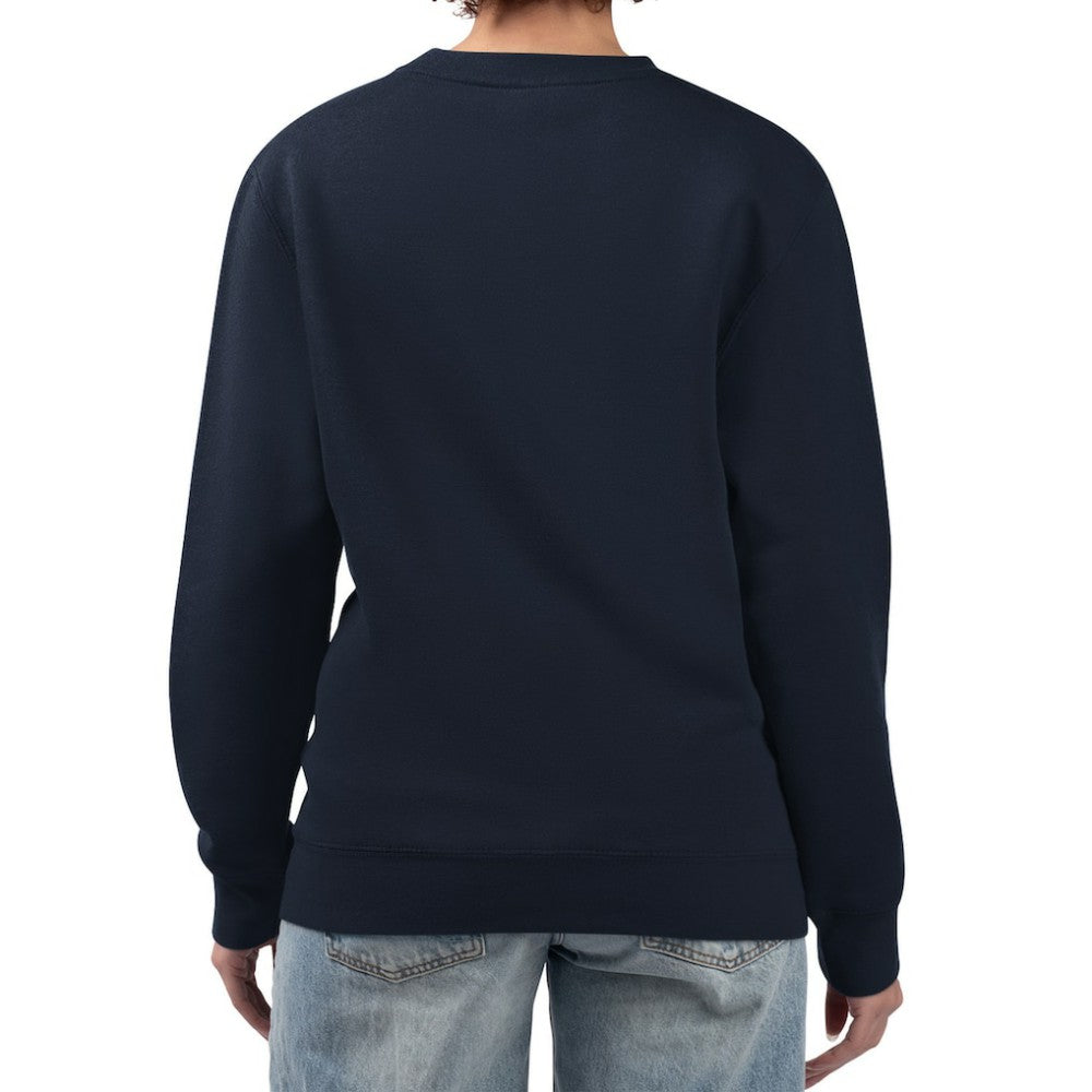 Winnipeg Jets G-III 4Her by Carl Banks Women's Heart Graphic Pullover Sweatshirt - Navy Sweatshirts