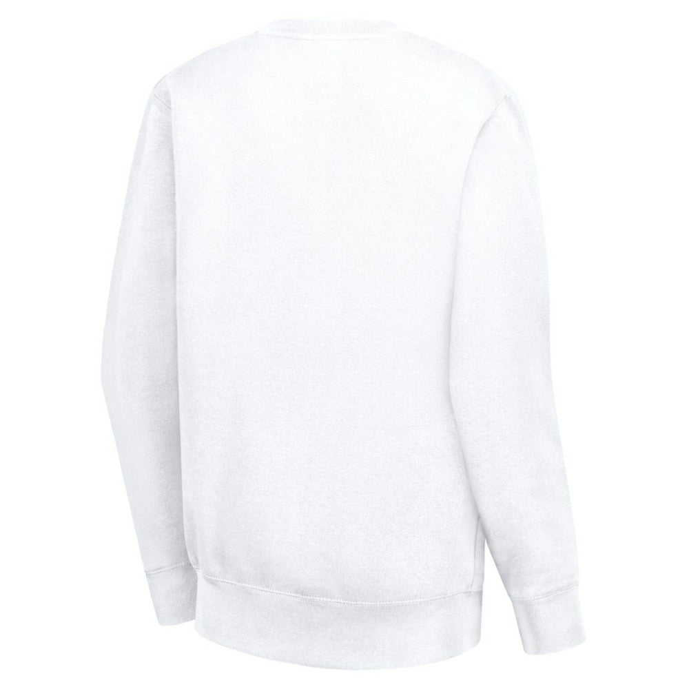 Chicago Blackhawks G-III 4Her by Carl Banks Women's Lots Of Love Team Logo Graphic Pullover Sweatshirt - White Sweatshirts