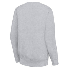 New York Rangers G-III 4Her by Carl Banks Women's Lots Of Love Team Logo Graphic Pullover Sweatshirt - Heather Gray Sweatshirts