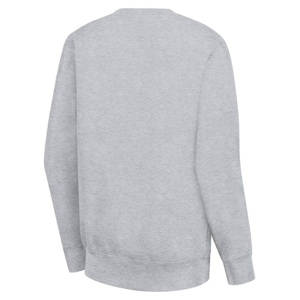 Tampa Bay Lightning G-III 4Her by Carl Banks Women's Lots Of Love Team Logo Graphic Pullover Sweatshirt - Heather Gray Sweatshirts