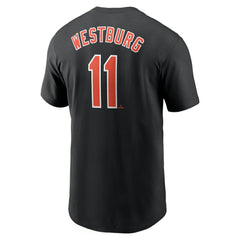 Jordan Westburg Baltimore Orioles Fuse Name & Number T-Shirt Black