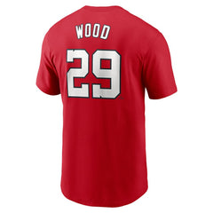 James Wood Washington Nationals Fuse Name & Number T-Shirt Red