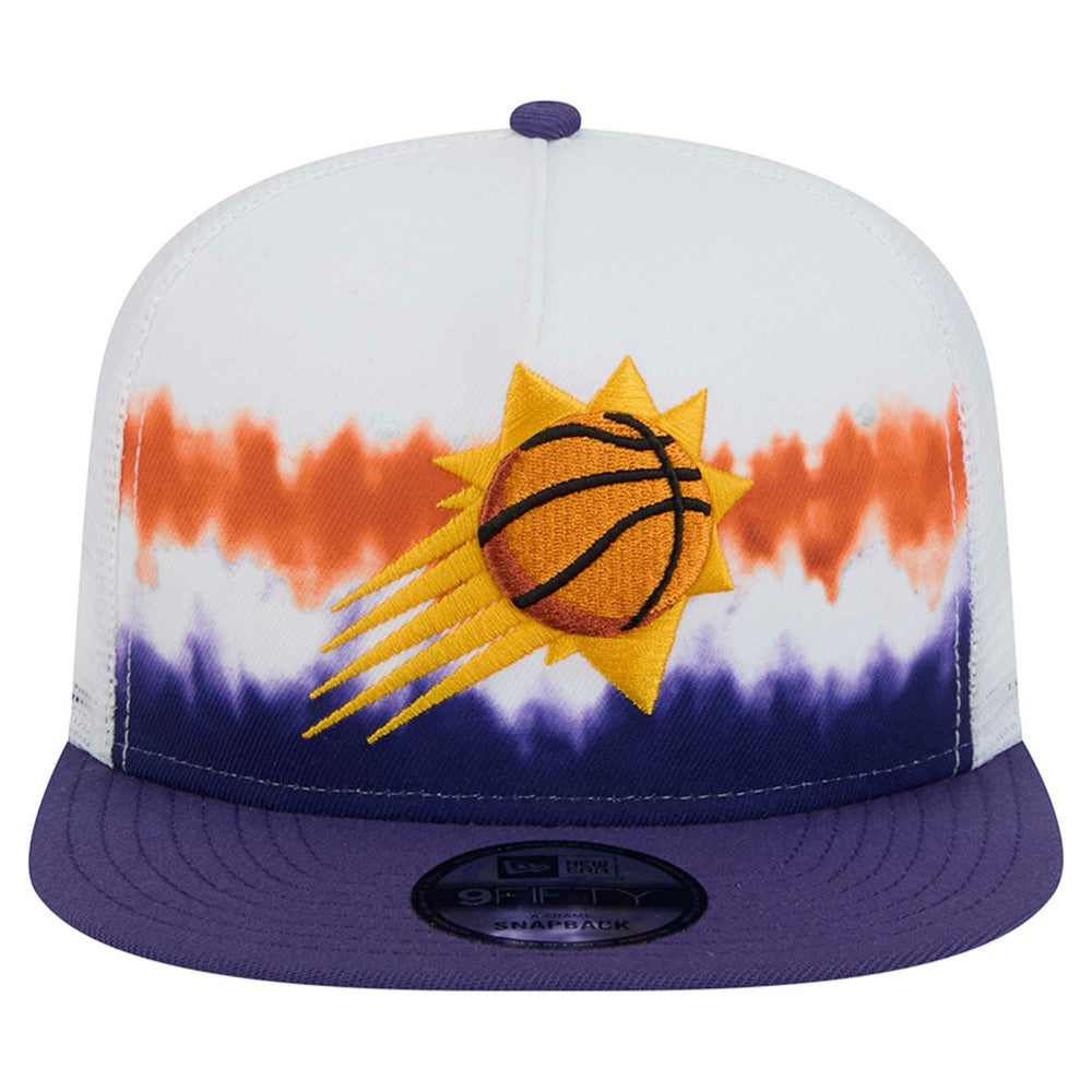Phoenix Suns Dip-Dye 9FIFTY A-Frame Trucker Snapback Hat - White/Purple online