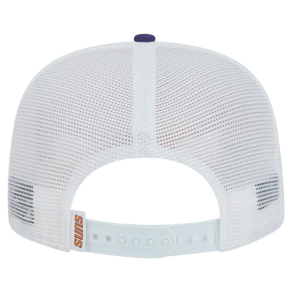 Phoenix Suns Dip-Dye 9FIFTY A-Frame Trucker Snapback Hat - White/Purple online