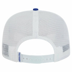 Golden State Warriors Dip-Dye 9FIFTY A-Frame Trucker Snapback Hat sale - White/Royal for sale