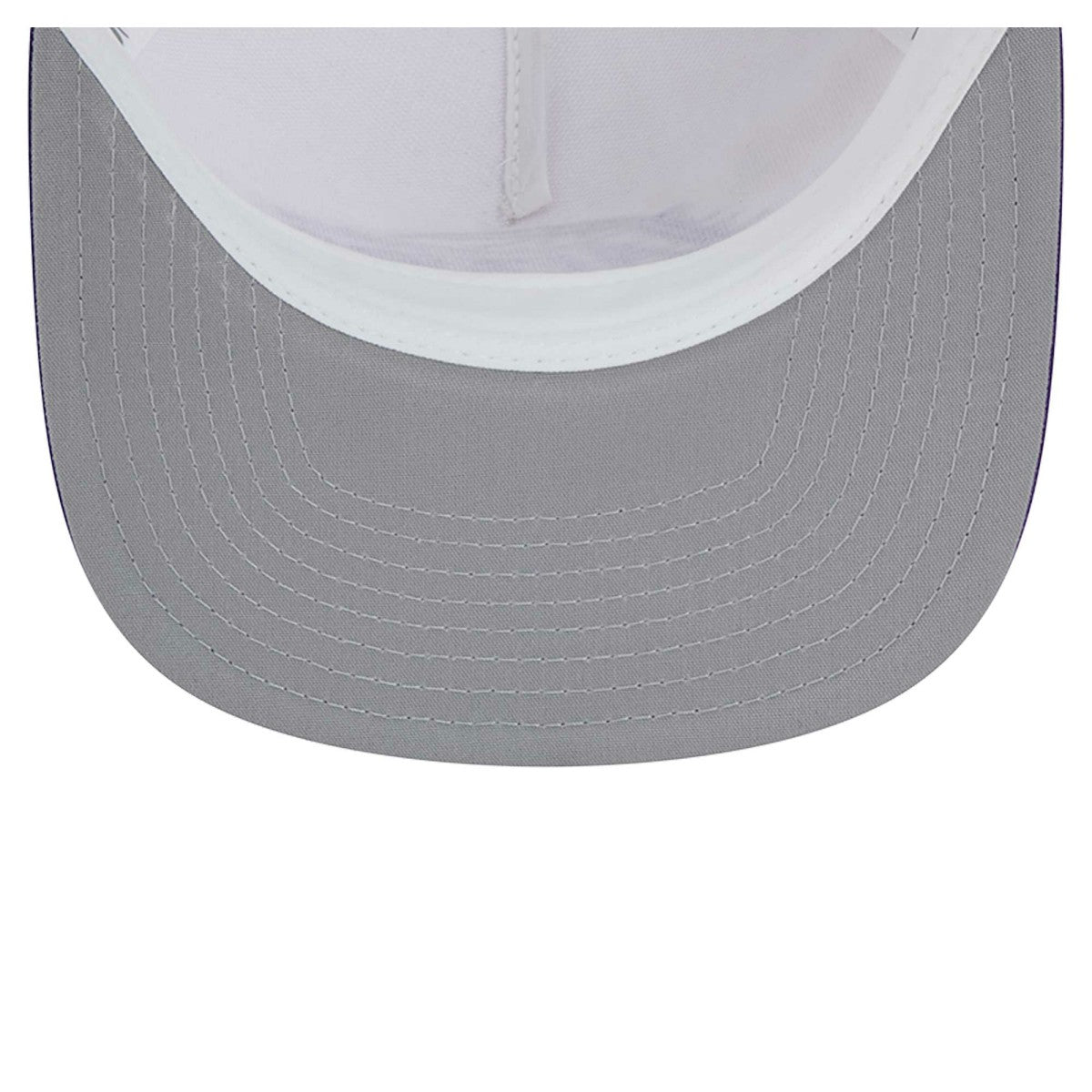 Los Angeles Lakers Dip-Dye 9FIFTY A-Frame Trucker Snapback Hat - White/Purple shop