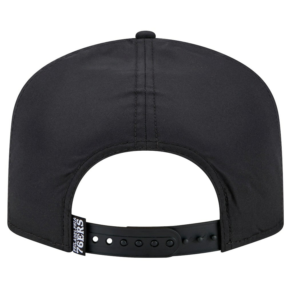 Philadelphia 76ers Vented 9FIFTY A-Frame Snapback Hat - Black shop
