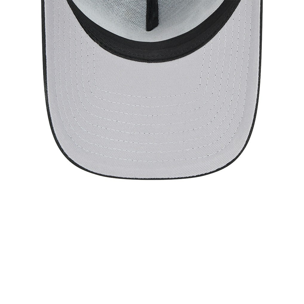 Jacksonville Jaguars New Era Women's Peace & Love Trucker 9FORTY Adjustable Hat - Black sale