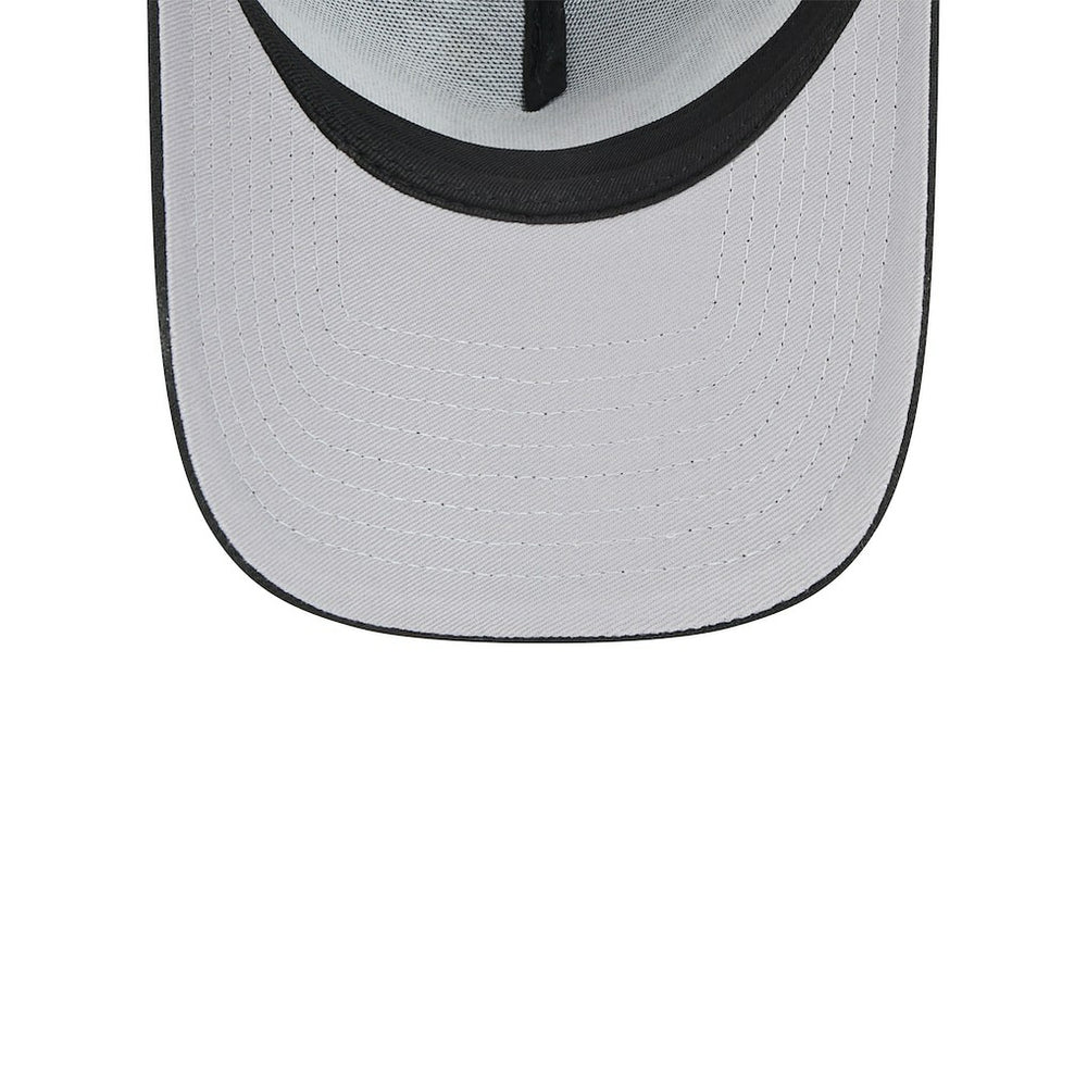 Jacksonville Jaguars New Era Women's Peace & Love Trucker 9FORTY Adjustable Hat - Black sale