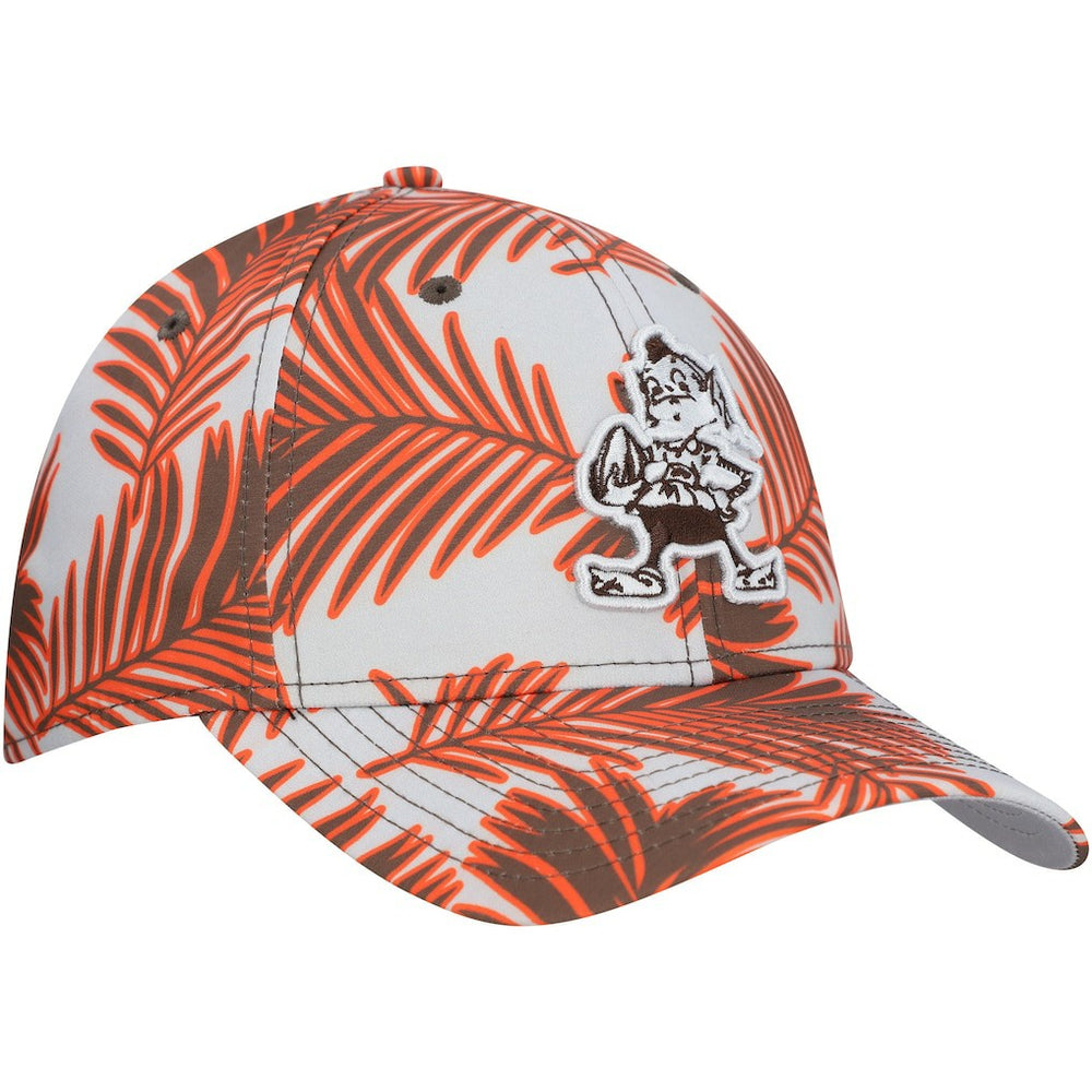 Cleveland Browns New Era Palms 39THIRTY Flex Hat - Gray on sale