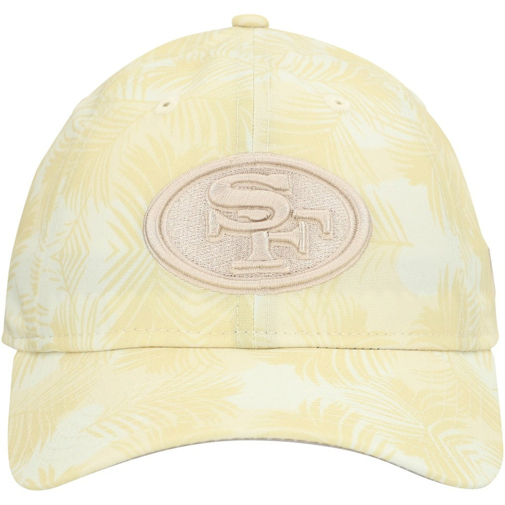 San Francisco 49ers New Era Women's Frond 9TWENTY Adjustable Hat - Cream cheap