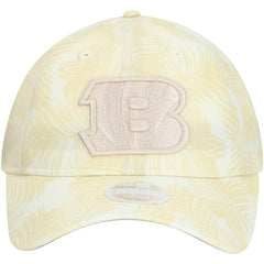 Cincinnati Bengals New Era Women's Frond 9TWENTY Adjustable Hat - Cream outlet