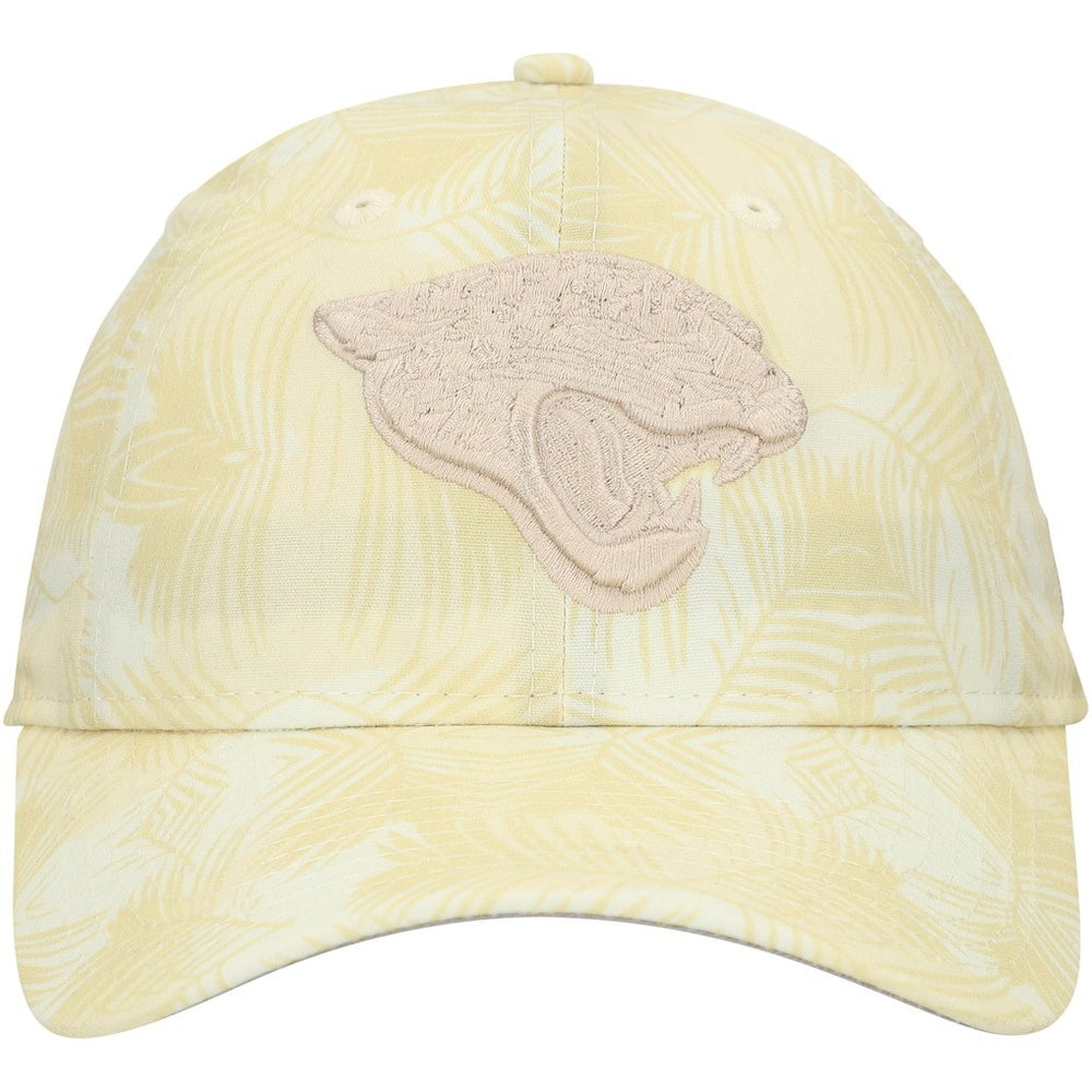 Jacksonville Jaguars New Era Women's Frond 9TWENTY Adjustable Hat - Cream outlet
