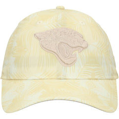 Jacksonville Jaguars New Era Women's Frond 9TWENTY Adjustable Hat - Cream outlet