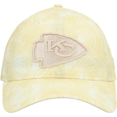 Kansas City Chiefs New Era Women's Frond 9TWENTY Adjustable Hat - Cream online