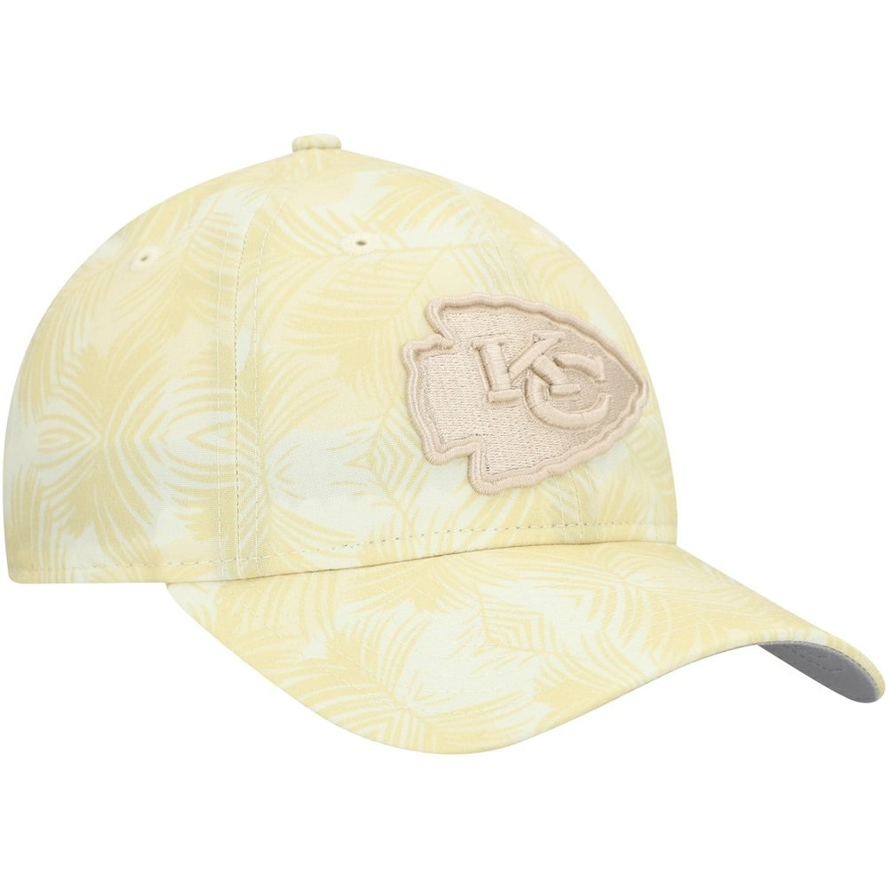 Kansas City Chiefs New Era Women's Frond 9TWENTY Adjustable Hat - Cream online