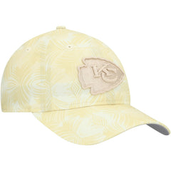 Kansas City Chiefs New Era Women's Frond 9TWENTY Adjustable Hat - Cream online