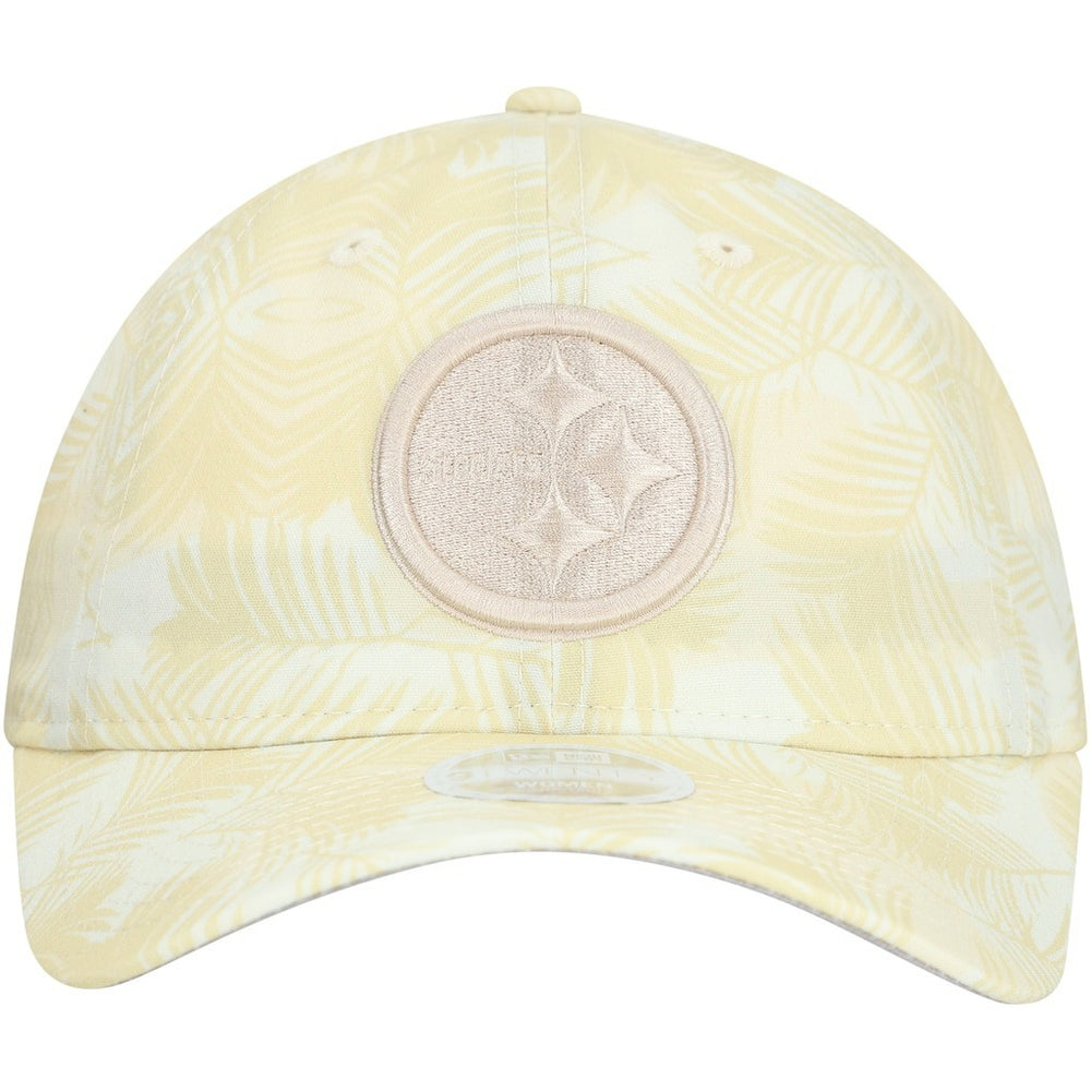 Pittsburgh Steelers New Era Women's Frond 9TWENTY Adjustable Hat - Cream online