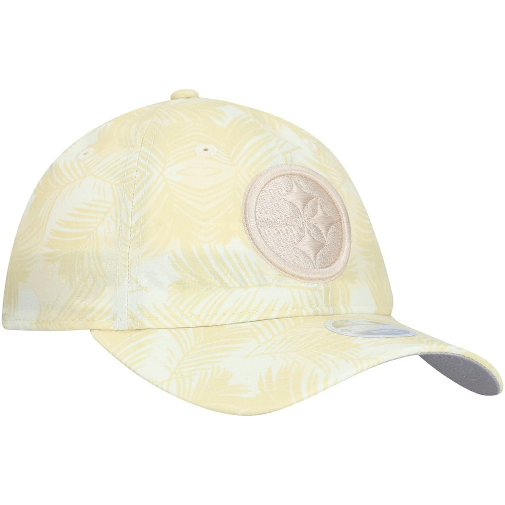 Pittsburgh Steelers New Era Women's Frond 9TWENTY Adjustable Hat - Cream online