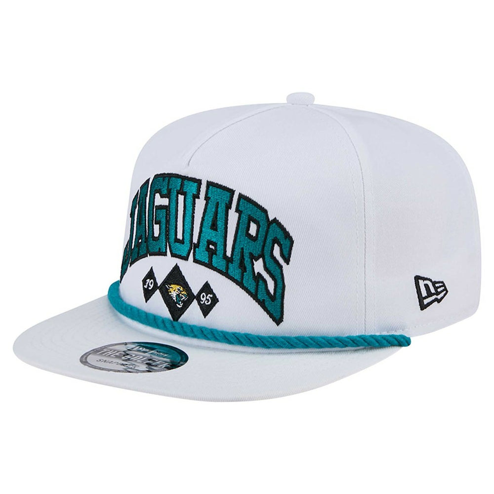 Jacksonville Jaguars New Era Diamond Golfer Snapback Hat - White online
