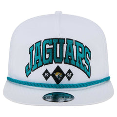 Jacksonville Jaguars New Era Diamond Golfer Snapback Hat - White online